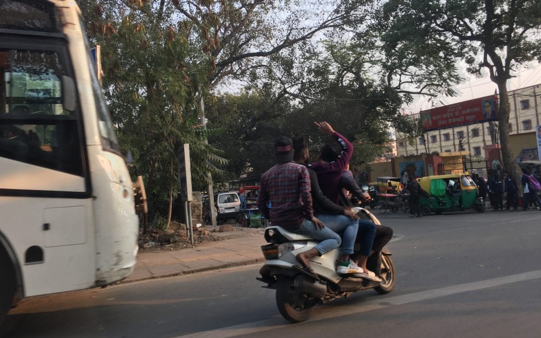 Perspective from the Road, Delhi, India – January 2019