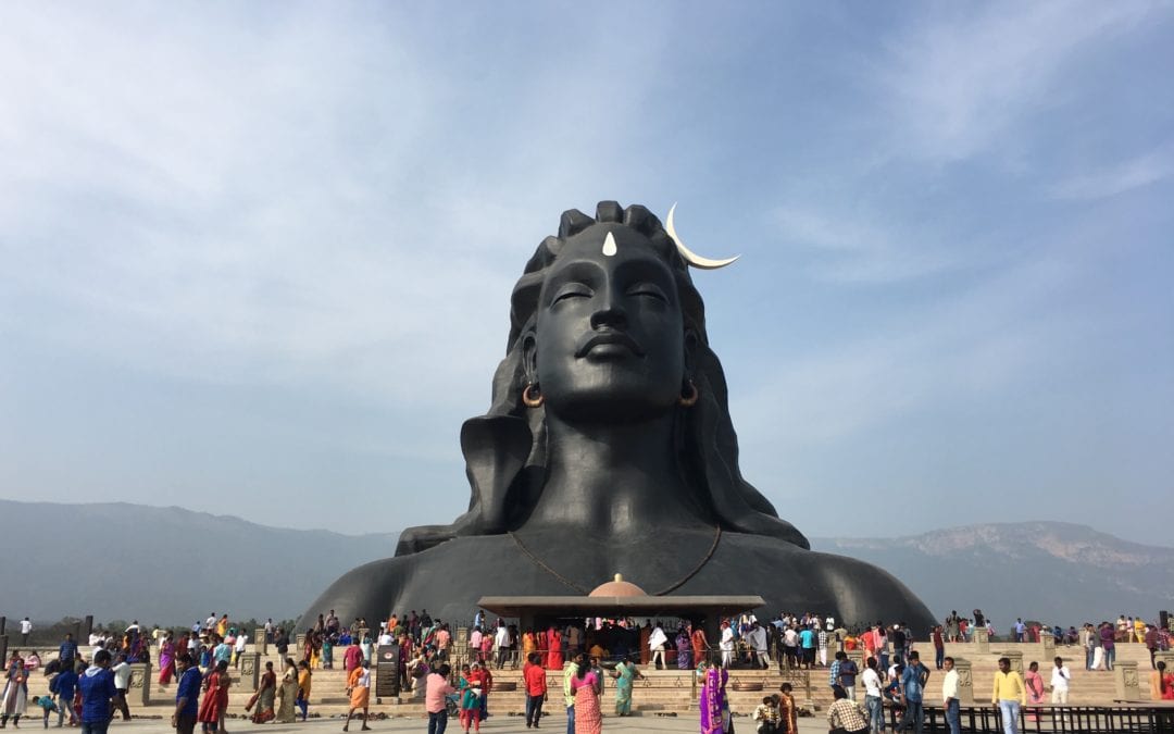 Adiyogi Shiva Statue & Isha Yoga Center, Coimbatore, India – January 2019