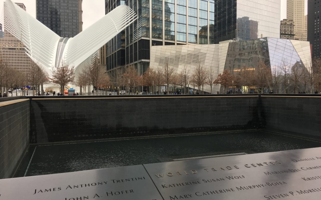 National September 11 Memorial, New York City – January 2019